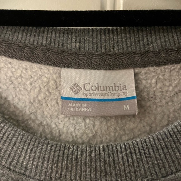 Columbia Men's Hart Mountain Regular-Fit Fleece Logo Crewneck, size M - Picture 3 of 4